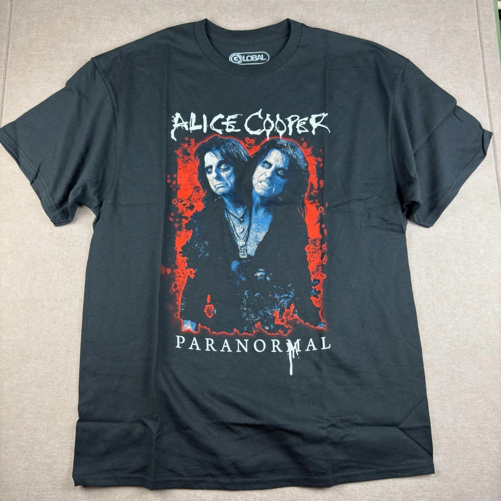 

Alice Cooper Paranormal Graphic Shirt Unisex XL Black Rock Band Music Tee 4XL