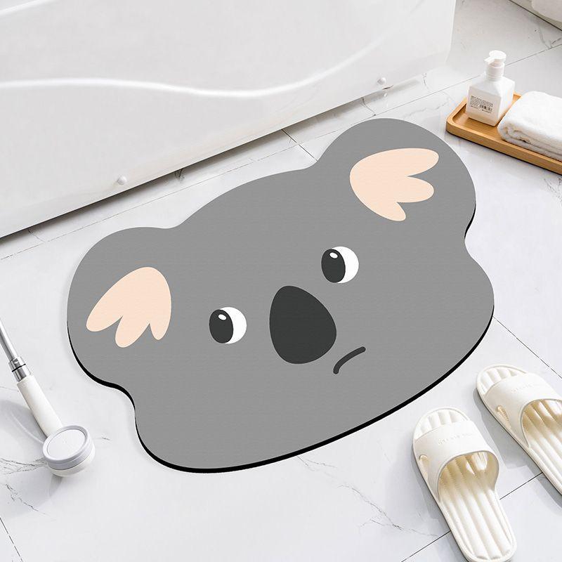 Bathroom Diatom Mud Mat Toilet Carpet Entry Door Mat Toilet Door Toilet Moisture-wicking Slip-resistant Foot Mat