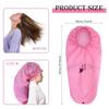 Hot Large Shower Caps Waterproof Large Size Bath Caps Reusable Hair Bonnets for Women Long Hair