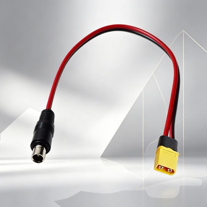 30CM XT60H zu DC8020 Stromkabel 14AWG Stabil für Gerät Auto Schiff Flugzeug und Solarstromgenerator Batterieversorgungskabel