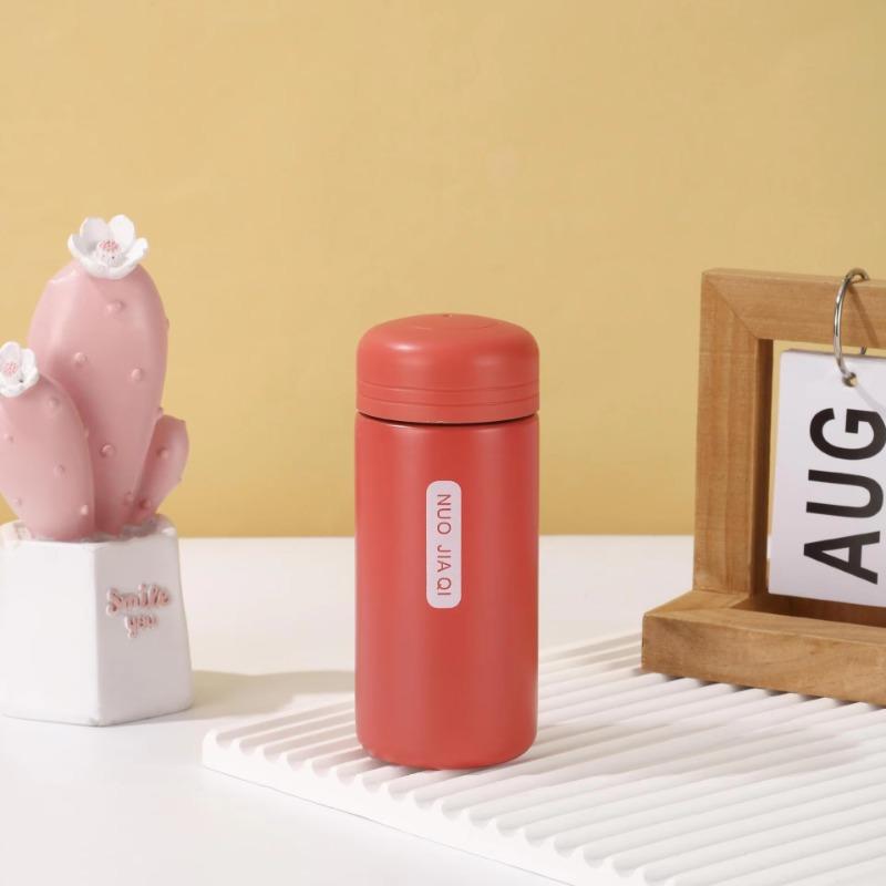 Mini Stainless Steel 150ml Insulated Bottle for Students Compact Pocket Cup Outdoor Portable Small Capacity Water Cup 150ml красный
