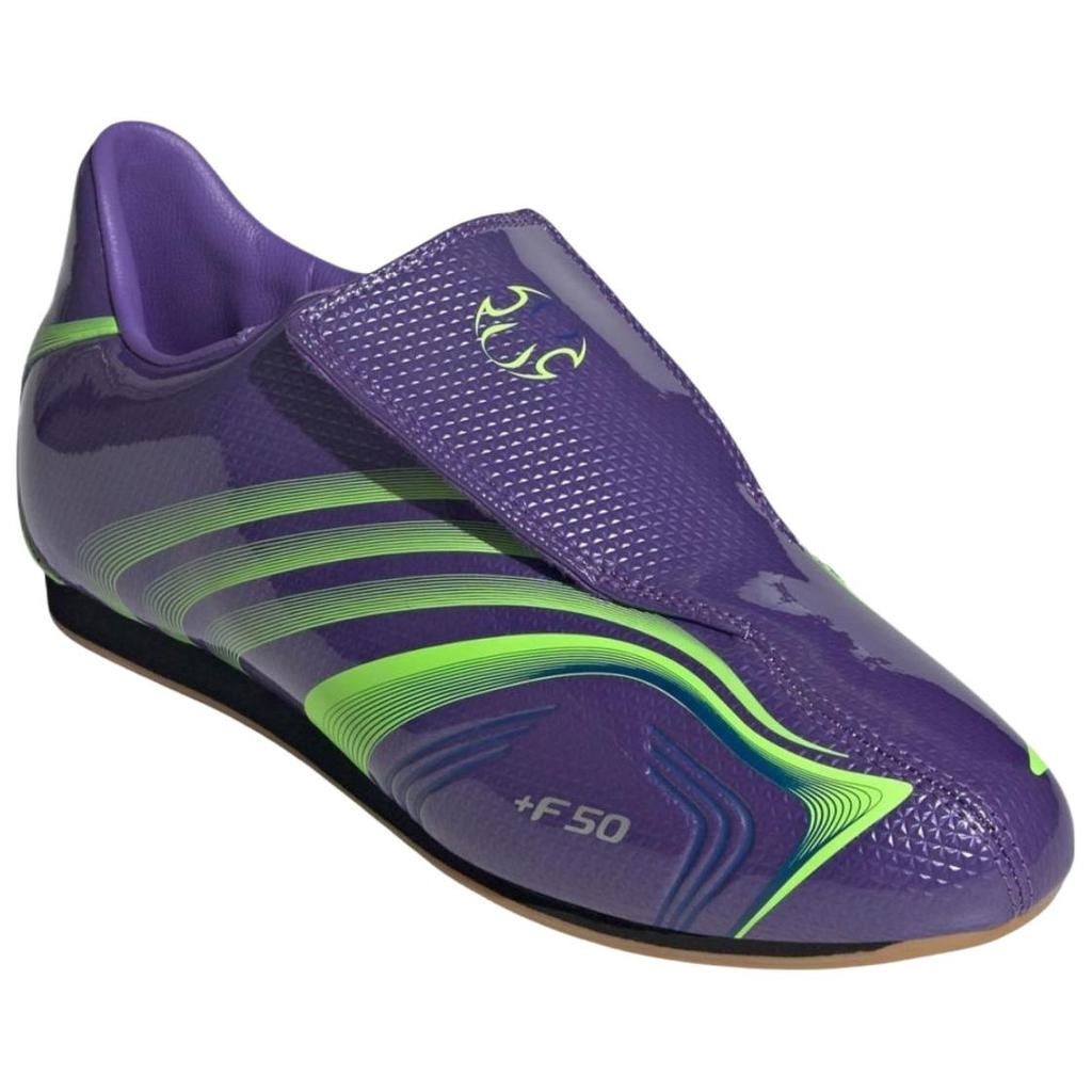(WMNS) Adidas Taekwondo F50 'Purple Rush Lucid Lemon' Women's JR6025