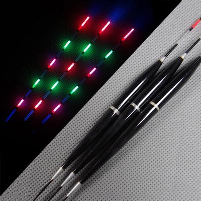2 PCS Electronic Glowing Night Fishing Float Chinese Type Fishing Float for Day & Night Pole Fishing Floats + Battery Inside
