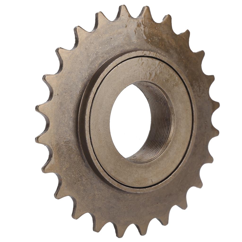 Bike Freewheel 24T Soft Sound Rotation Convenience Riding Wear Resisting Rust Proof Durable Cycling Accessory