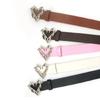 Trendy Waist Belt Chain Punk Heart for Casual Costume Belt for Jeans Dress