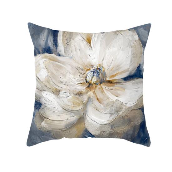 Cushion Slipcover Pretty Easy Care Polyester Pillow Case Comfortable Touch Ginkgo Biloba Pillow Cover Pillow Cover for Living Room