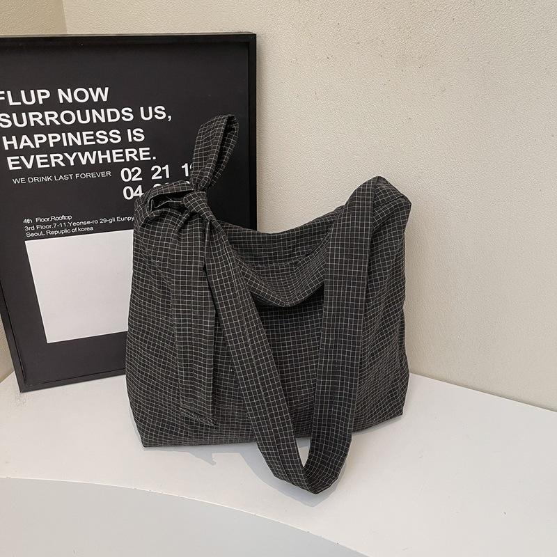 Korean Niche Design Tote Bag Women's Bag Large Capacity Fashion Personality Trend Lazy Style Shoulder Messenger Bag