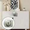 No Drill Installation Rotational Drawer Lock Zinc Zinc Zinc Alloy Lock Drawer Security