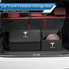 Car Valve Core Trunk Storage Box Organizer Foldable Stowing Tidying Container Bag For Tesla Model 3 Model S Model X Model Y