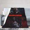 Cozy Obsession Horror Movie Blanket Merch Sofa Decorative Blanket Throw Soft Fleece for Bedroom