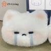 1PCS Cartoon Cute White Rabbit Plush Keychain Kawaii Doll Pendant Backpack Hanging Decoration Car Key Accessorie For Girls Gift