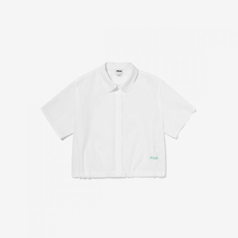 

Fila Seersucker Semi Cropped Jacket white/95