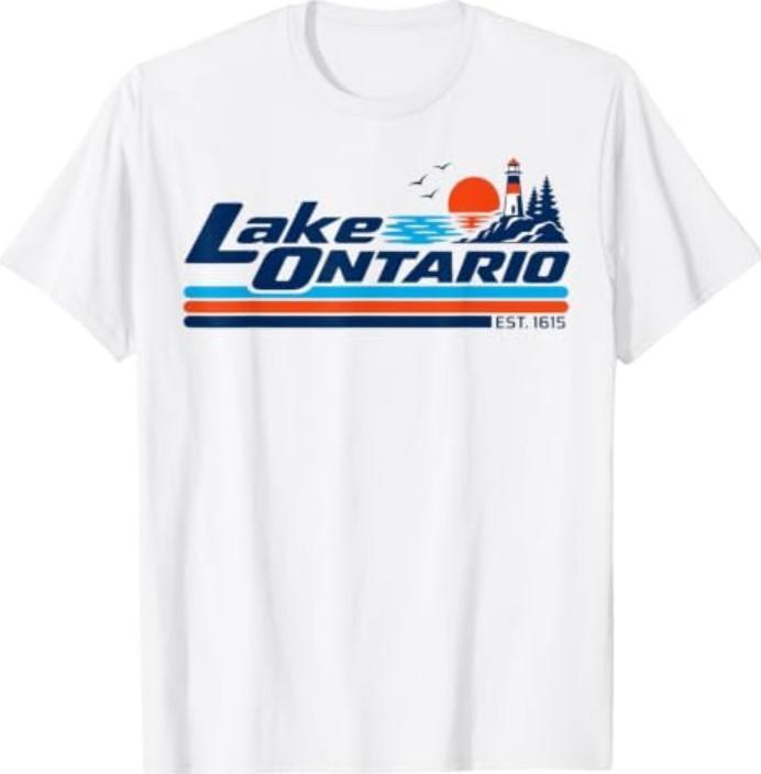 Retro Lake Ontario Vintage T-Shirt