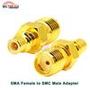 2Pcs/Lot RF Adapter SMA to SMB/SMC/MCX/MMCX Male Plug or Female Jack Straight 50 ohm RF Coaxial Connector Gold Plated Brass