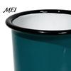 Easy To Clean Mug Retro Enamel Coffee Mug, 360ml Vintage Colorful Tea Cup, Camping Enamelware Nostalgic Style Drinkware for Office And Home