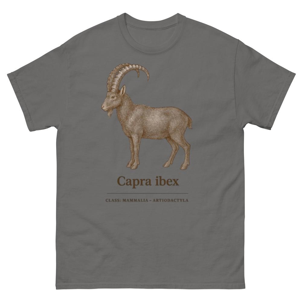 Vintage Ibex T-Shirt – Capra ibex Mountain Goat Nature Wildlife Gift Tee