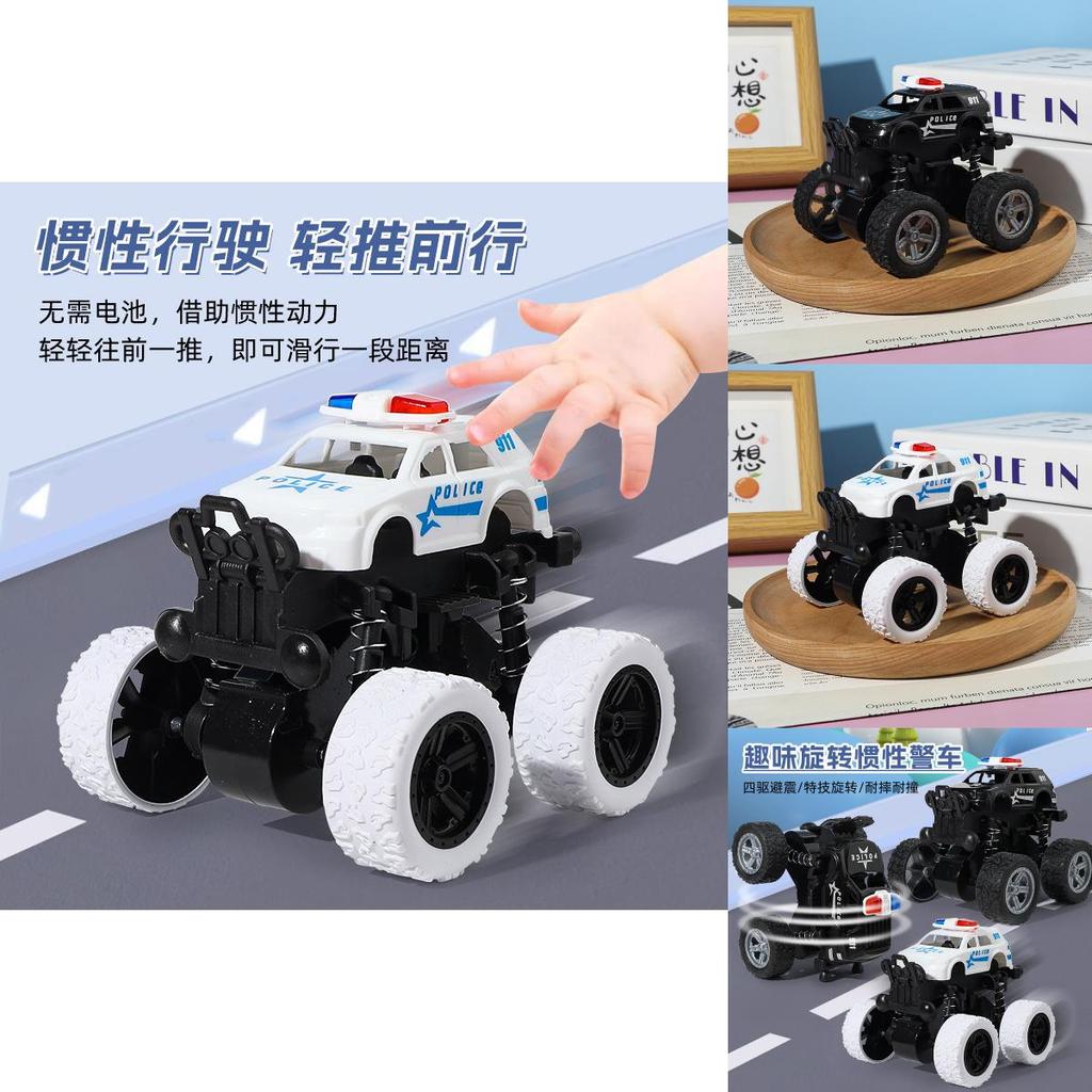 Off Road Police Car Toy With Inertia Drive For Kids Outdoor Play