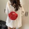 Fashion Small Fragrant Style Personalized Plaid Acrylic Women's Chain Dinner Bag Commuter Versatile Shoulder Messenger Bag