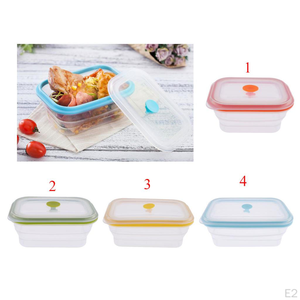 Container - Silicone Lid Collapsible Lunch Oven, Microwave, zer