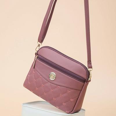 New Summer Bag  Niche Design  Large Capacity  Women's Shoulder Bag  Textured Crossbody Bag