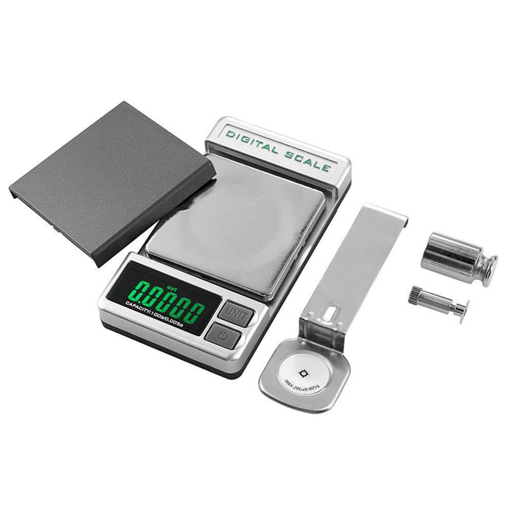 Digital Stylus Pressure Gauge for LP Record High Up to 100g Players, Turntables, 0.005g Accuracy,
