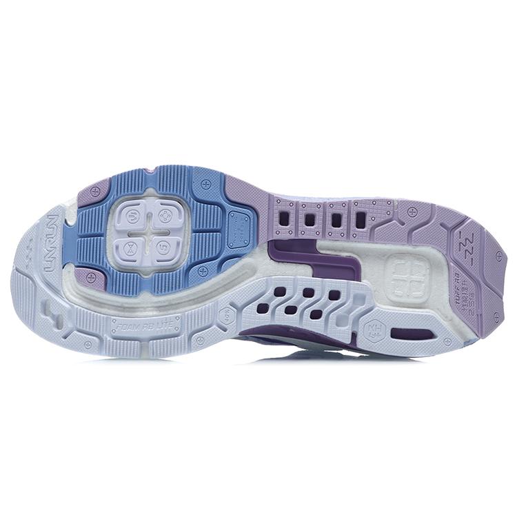 New LINING Furious Rider 5.0 Casual Shoes Women's Low Top White/Purple ARZR002-2