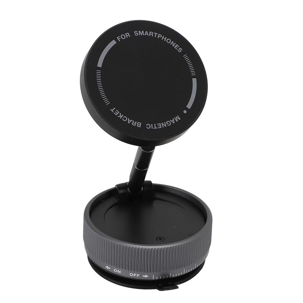 Car Phone Mount Folding Angle Height Magnetic Multifunctional Phone Mount with Vacuum Suction Cup