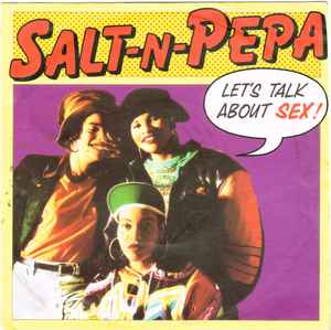 7inch Record SALT 'N' PEPA - Let's Talk About Sex F162 FFRR 1991 UK Rap & Hip-Hop/R&B Used