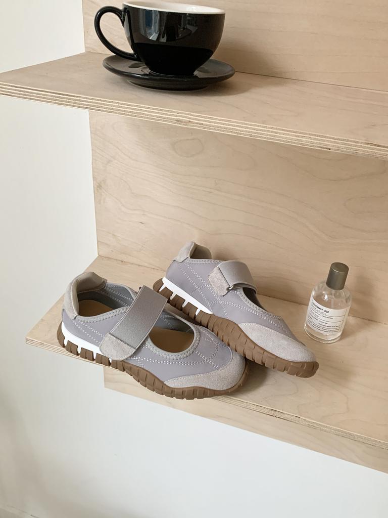Velcro Mary Jane Shoes 2025 Spring and Summer New Plume Air German Training Shoes 2.5cm Platform Fashion Casual Shoes