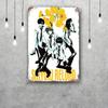 saiyuki  Decor Vintage Metal Signs Tin Signs Captain Poster Decor for Bar Pub Club Man Cave Wall Decoration