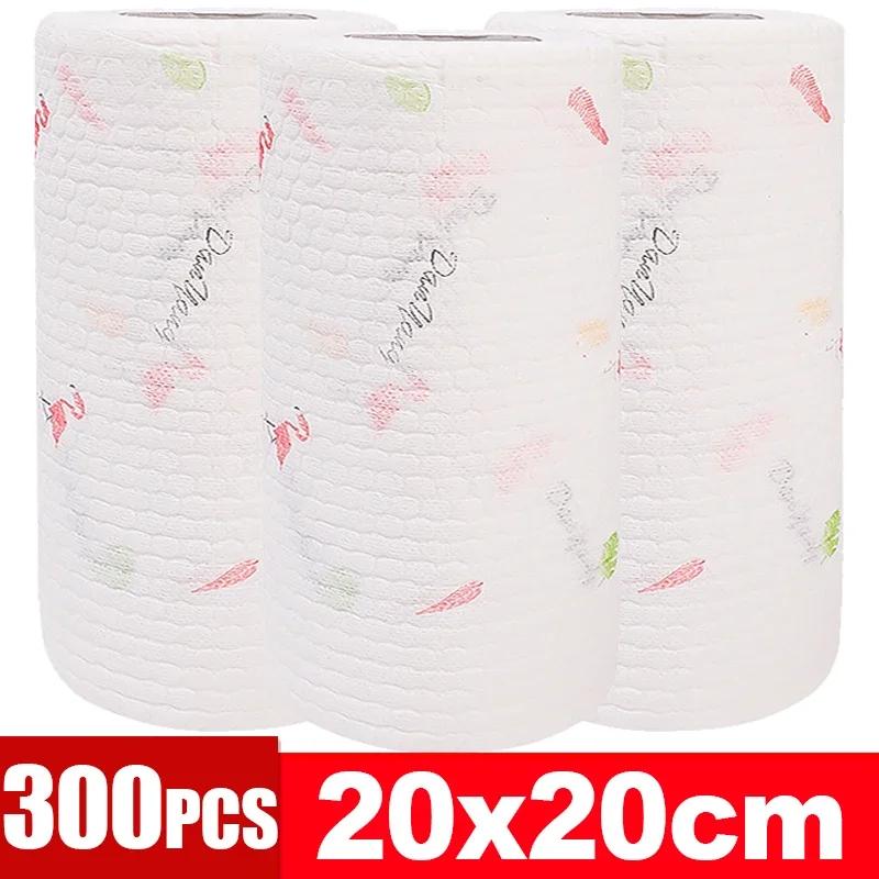 Lavete de curățat de unică folosință, nețesute, reutilizabile, de uz casnic, cârpe leneșe, șervețele antiadere cu ulei, cârpă pentru spălat, cârpe de vase, prosoape