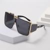 Steampunk Big Frame Sunglasses Female European and American Internet Celebrities Surrounded by Sunglasses Female