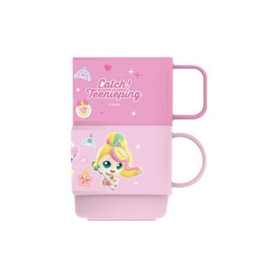 Princess Shape Cup Set (230ml × 2 Pcs)