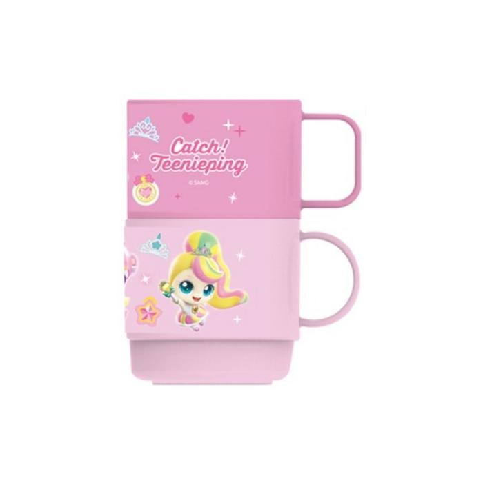 

Принцесса Кэтч! Набор чашек-фигурок Тинипинг (230 мл × 2 шт.)