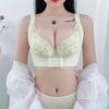 Wind explosion bra upper support anti-sagging small breasts gather and close secondary breasts no steel ring front breasted underwear