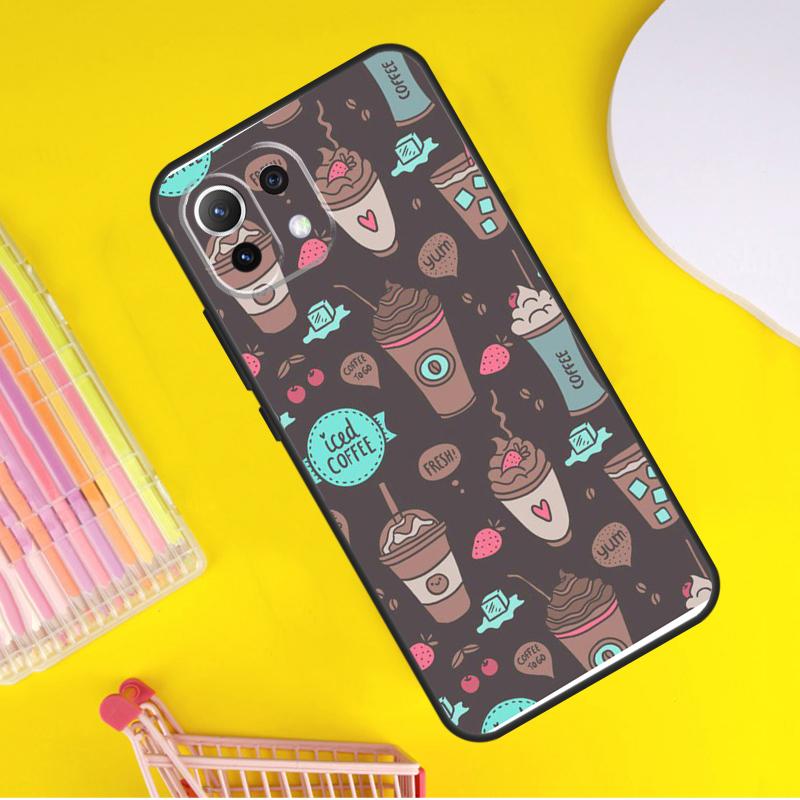 Frist Coffee Cover For Xiaomi 14 Ultra 13 11T 12T 13T 14T Pro POCO X6 X7 Pro X3 X5 F3 F5 F6 M6 Pro Case