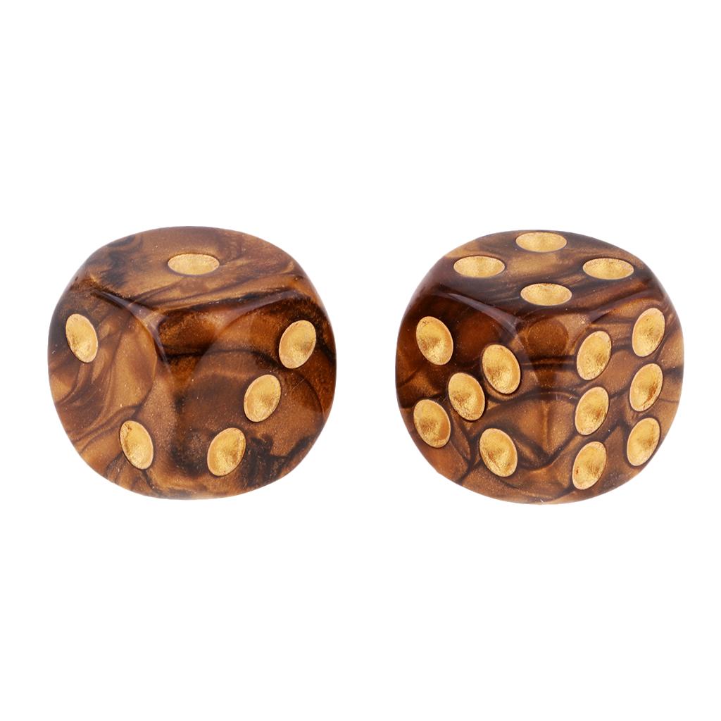 20pcs 6sided Game Dice 16mm for Board Games and Teaching Math