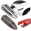 2 ks Styling auta 3D kovový emblém bočního křídla Samolepka na blatník pro cupra Ateca Leon Mk1 Mk2 Mk3 Cordoba 5f 1p lbiza 6f FR Toledo