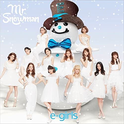 CD E-GIRLS - Mr.Snowman (CD+DVD) RZCD59728B RHYTHM ZONE 2014 Japan ObiJapanese Pop/Rock Used