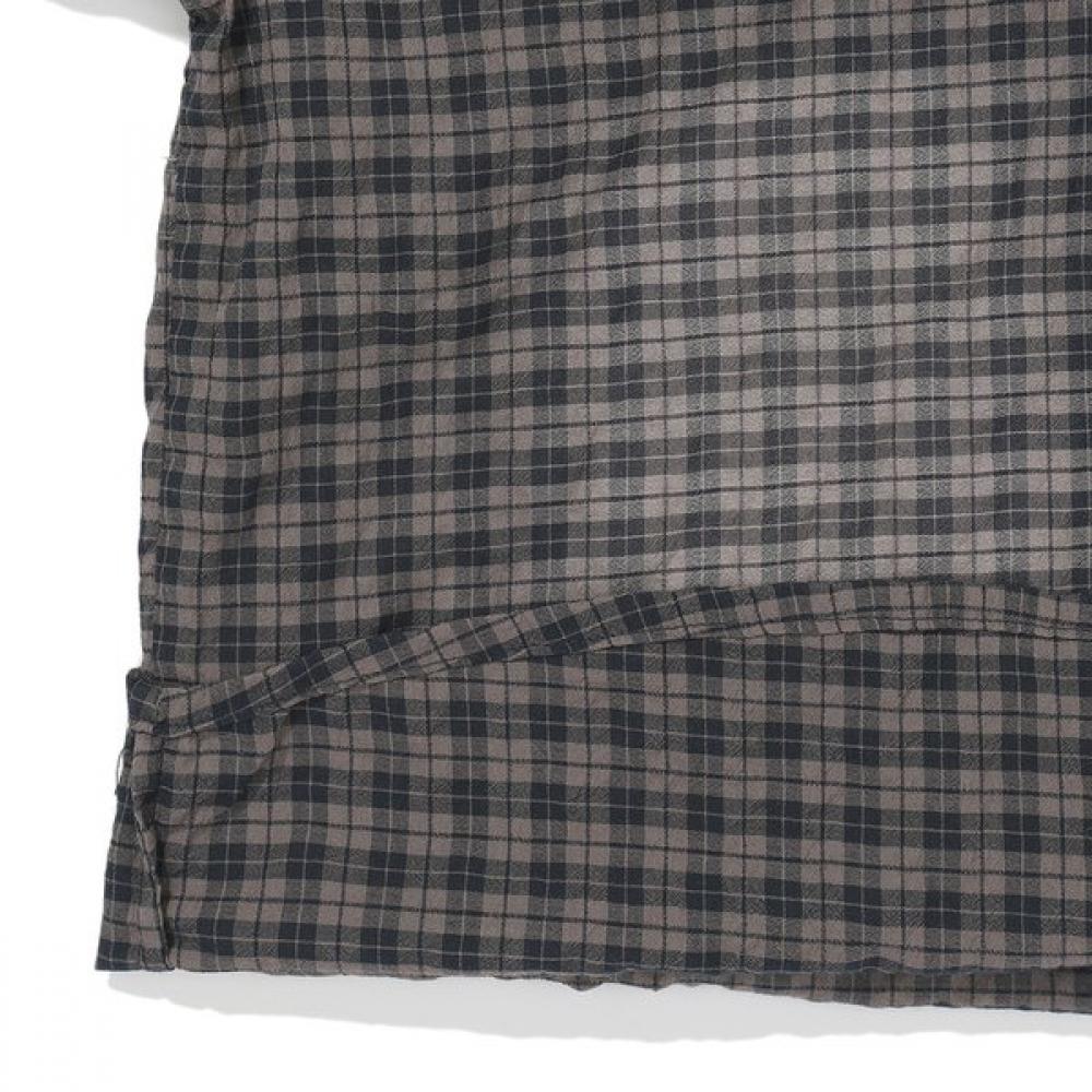 Bluetail Brown Check Shirt Aaa1bl02bn