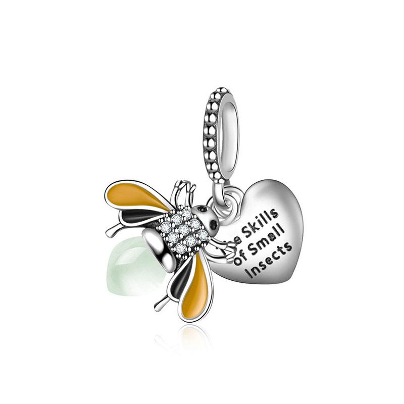 New Copper Rainbow Cat Spider Lion Night Light Seahorse Talisman Beads Fit For Original Bracelets Diy Womans Fine Jewelry