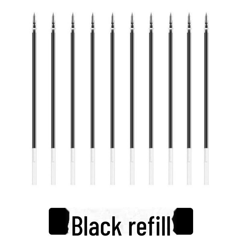 European Standard Black Gel Pen - 0.5mm Signature & Exam Pen for Students, Stationery Supplies