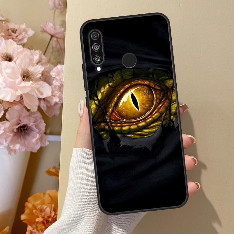 Dragon's Eye For Huawei Nova 7i 8i 11i 12i 12s Y73 Y70 Y90 Y60 Y72 Y61 Y91 9 10 SE P30 Pro P40 Lite Case