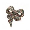 Diamond Butterfly Versatile Simple Brooch Flower Anti-light Pin Clothing Accessories Corsage