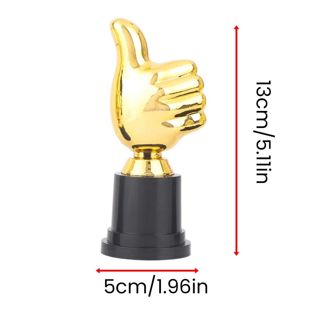 Award Trophy Thumb Trophies Fun Contest Awards Event Props Party Favors Decor Kids Small