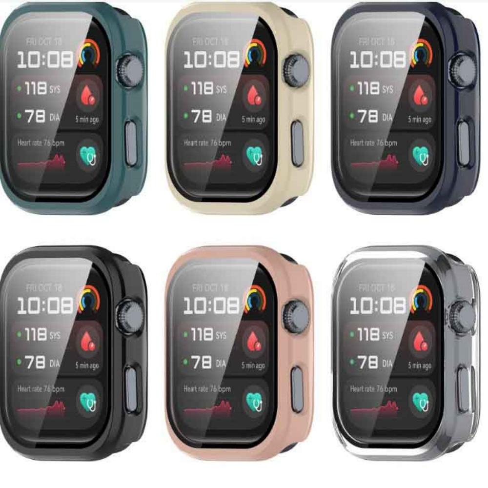 PC Case+Tempered Glass for Huawei Watch D2 Smartwatch Screen Protector All-Around Protective Bumper Shell for Huawei Watch D2