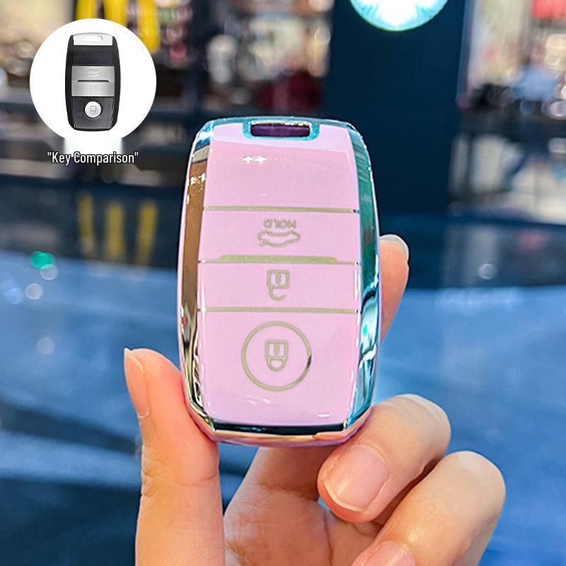 Kia Key Case Shell for K3, K4, K5, KX3, KX5, Sportage, Sorento, Yipao, and K5 Models