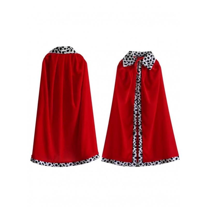 Halloween King Cape Costume Adult Children Masquerade Costume Shawl Christmas Cape Cape