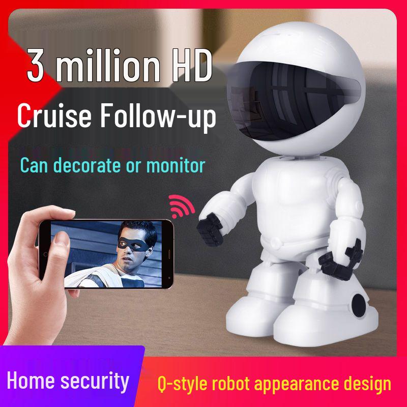 360° Panoramic HD WiFi Camera with Night Vision & Mobile Remote Monitoring