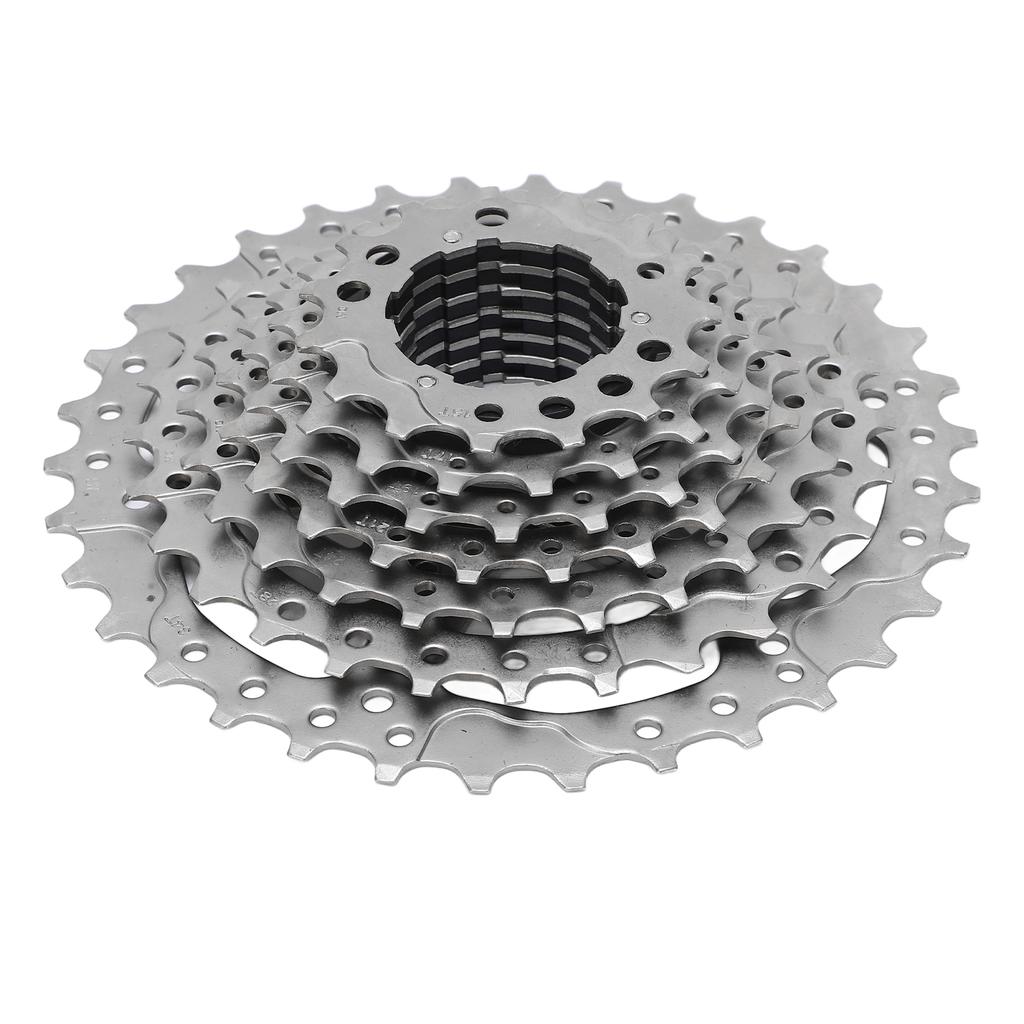 ZTTO Bicycle Multiple Freewheel 9 Speed 34T Cassette Sprocket Wheel Nickel Chrome Steel for Mountain Bike